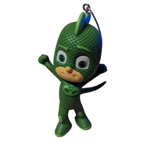 PJ Masks Gekko Action Figure Hero Kids Christmas Ornament Frog Box 2016 NWOT